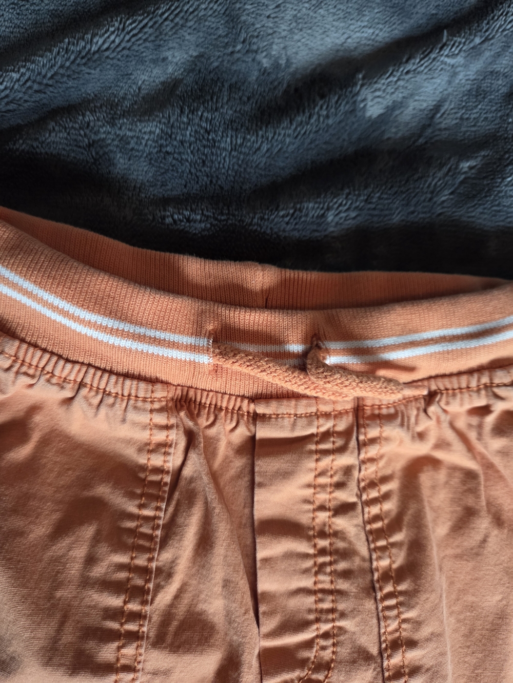 ☀️ 3/$15 Kid's Orange Casual Drawstring Shorts - Picture 2 of 7